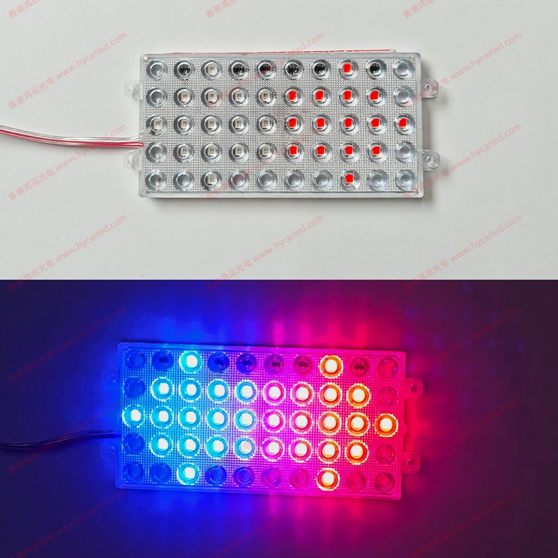 Red and Blue Double Arrow LED Vehicle Side Marker Lights, Truck Trailer Light, Clearance Side Marker LED Light, Rear Light, Waterproof